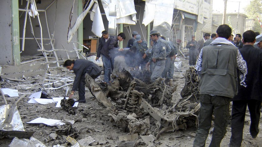 Today's blast was similar in size to the 2008 attack on the Indian embassy