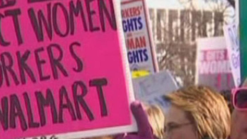Women take on Walmart