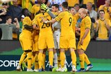 Australia celebrates Massimo Luongo's late equaliser