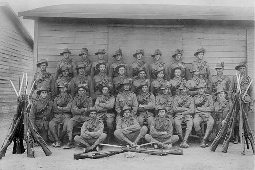 The 5th Light Horse Regiment at Enoggera Barracks in Brisbane