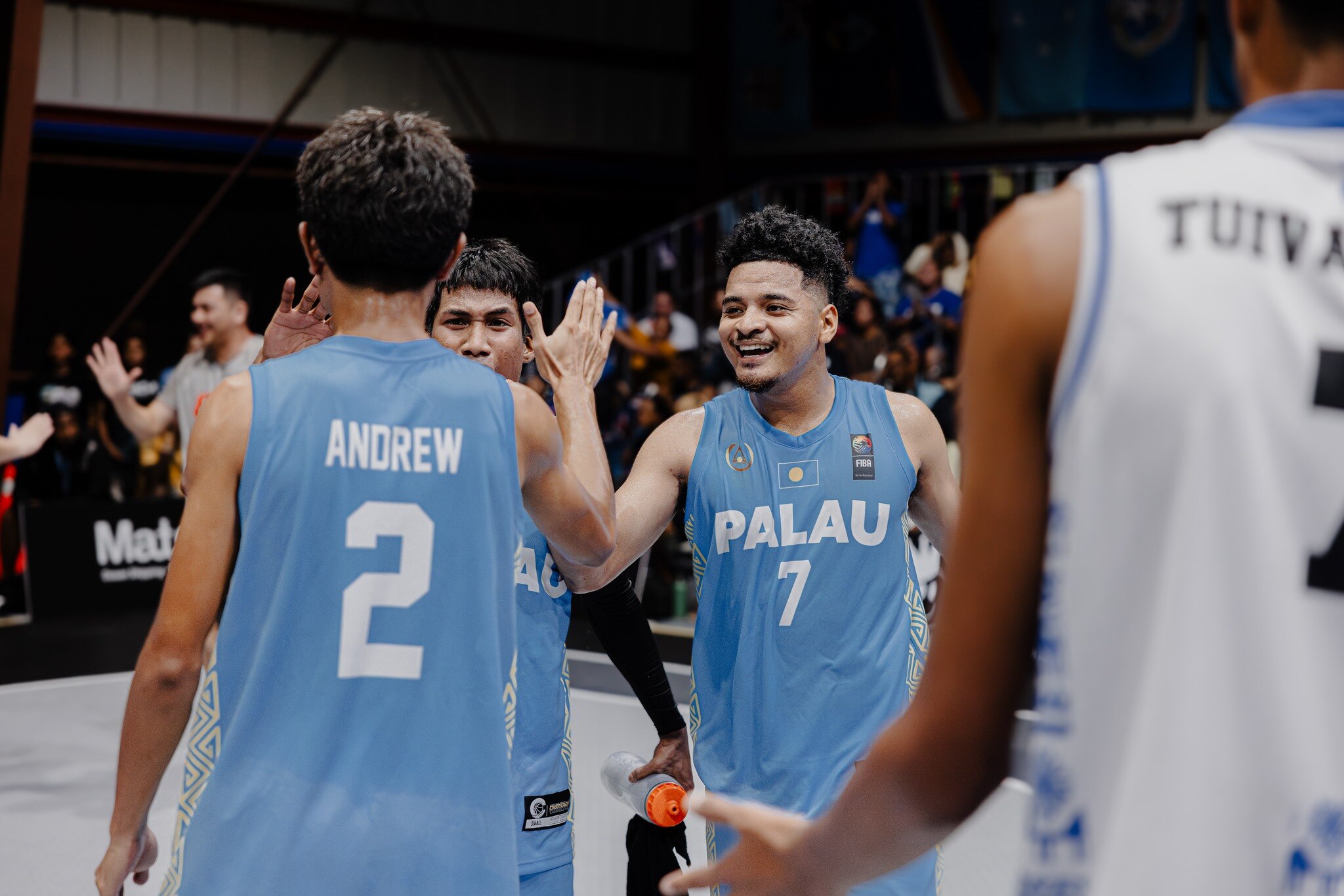 Regional rivalries flair in 3x3 basketball at Palau Pacific Mini Games ...