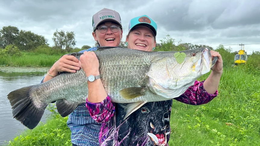 This helifish trip ended well for the two ladies from NSW. 