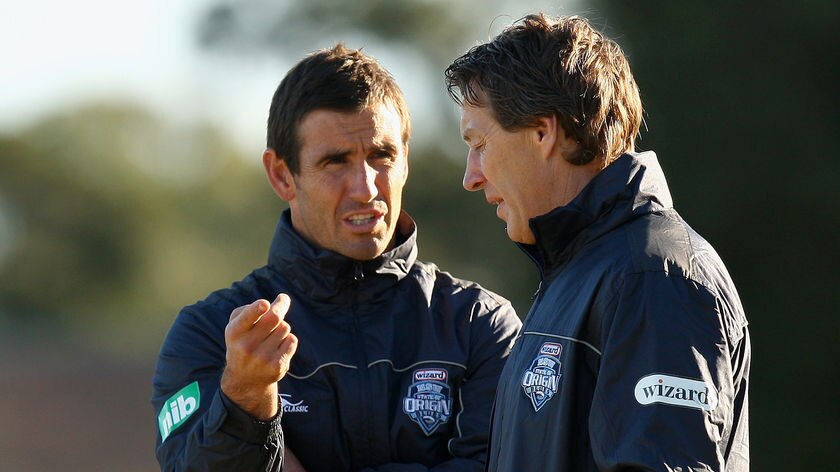 In the firing line ... Andrew Johns. (file photo)