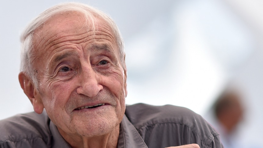 Close up of French glaciologist Claude Lorius.