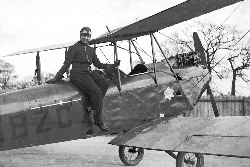 English aviation pioneer Amy Johnson, pictured two years before her death in 1941.