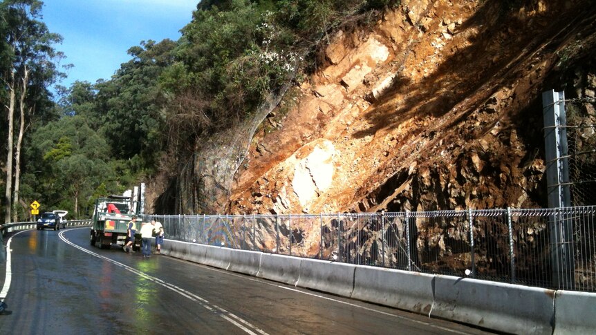 The Kings Highway has been cleared of debris and is due to reopen at midday.