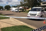 Queensland Police Service set up a crime scene