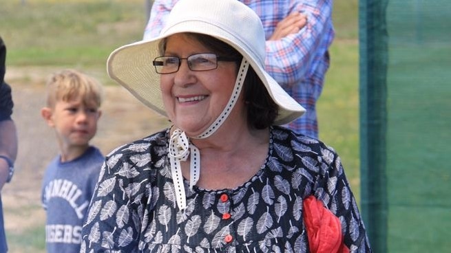 Patsy Cameron at Mannalargenna Day