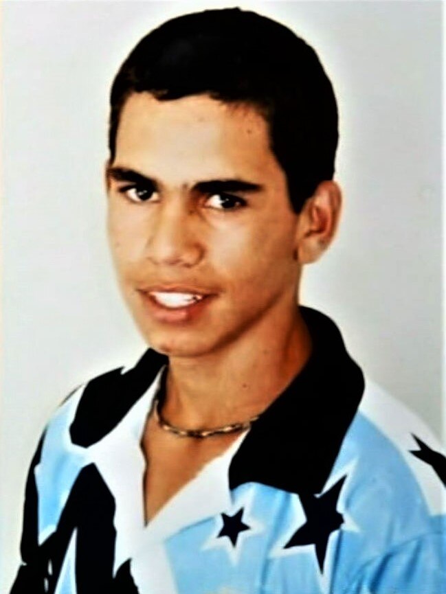 A photograph of a young Greg Inglis