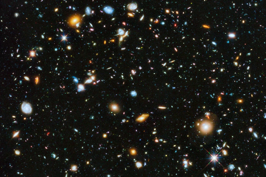 Campo ultraprofundo del Hubble