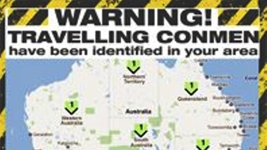Fair Trading warning about a well-known conman travelling through the Lower Hunter region.