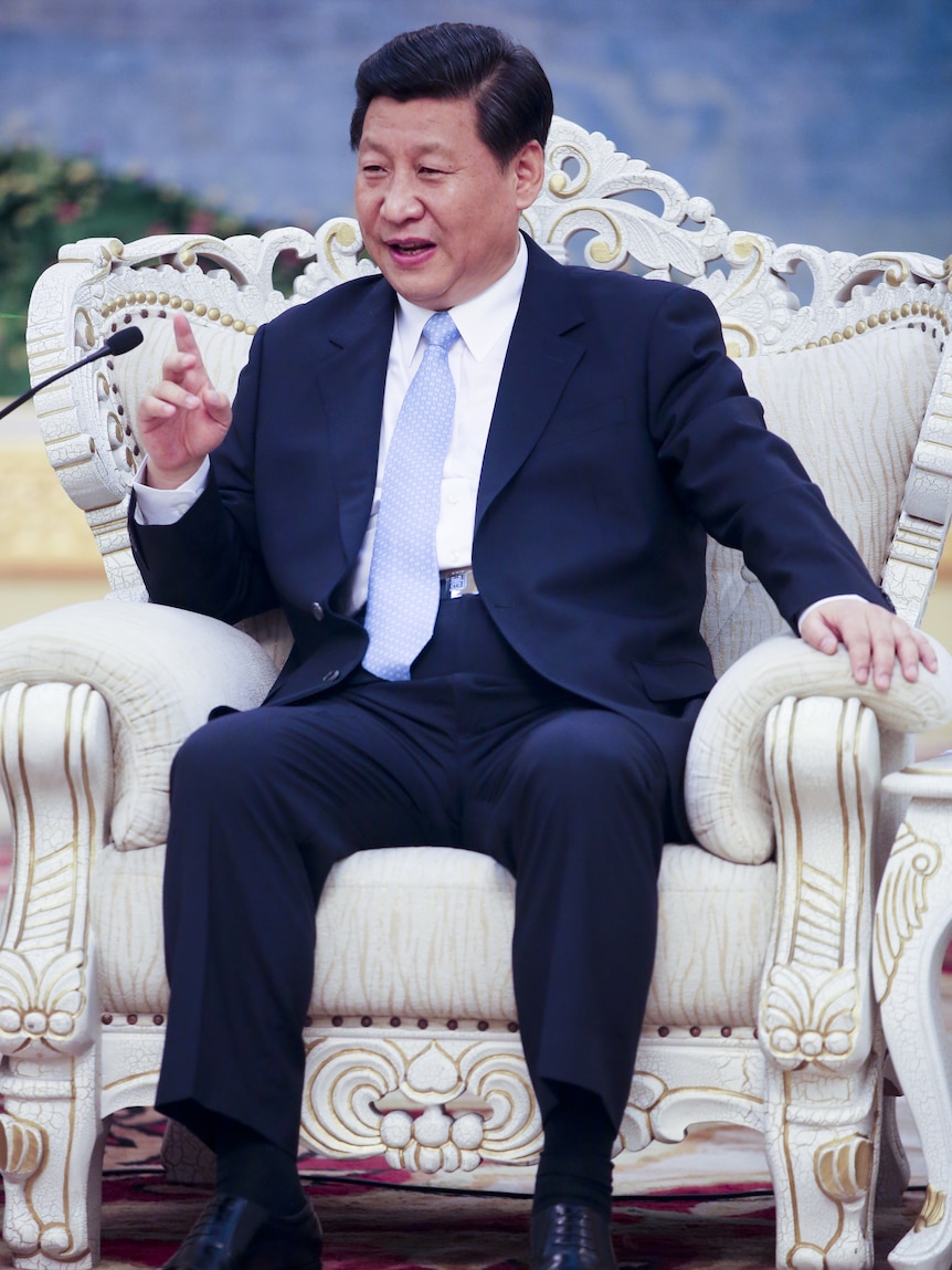 Chinese vice president Xi Jinping
