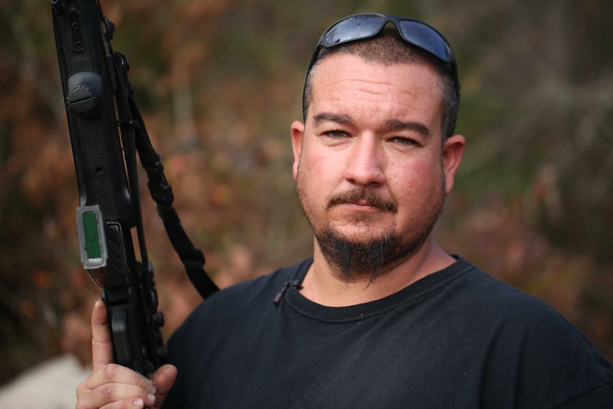 Chance Allen, a member of the American Pit Vipers constitutional militia.