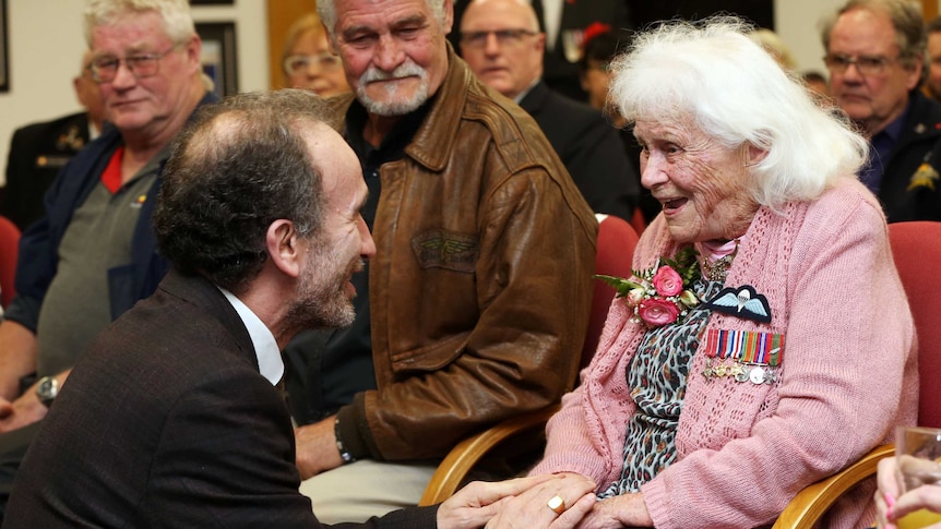 A World War II heroine is awarded