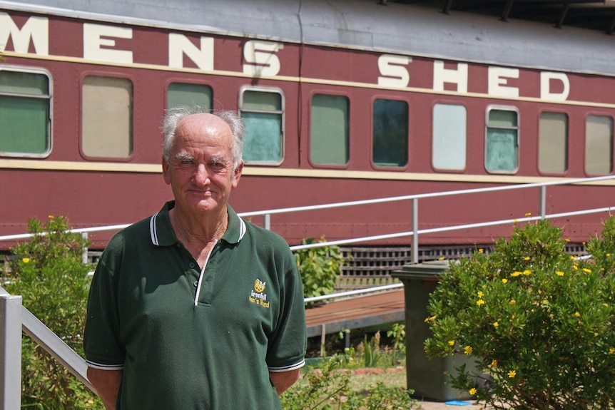 Geoff Earl from Grenfell Mens Shed