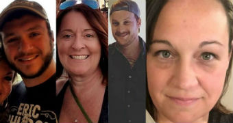 The victims of the las vegas shooting in a composite image