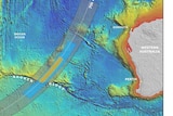 MH370 search map