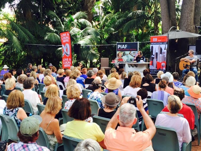 Audiences in a session at the Perth Writers Festival in 2015.