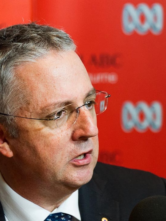 ABC Managing Director Mark Scott speaks on ABC radio.