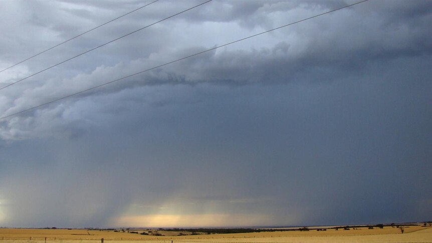 Thunderstorms swept across SA
