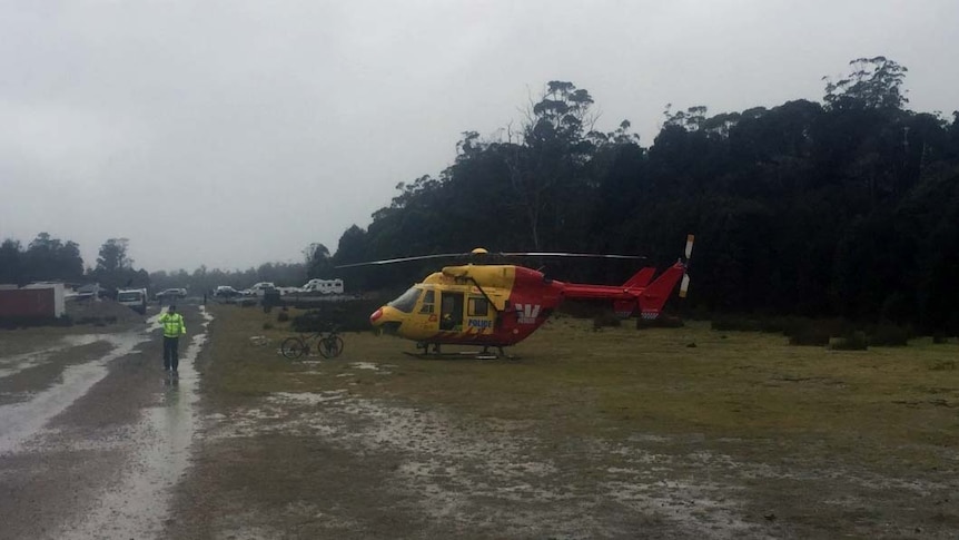 Tasmania police rescue helicopter