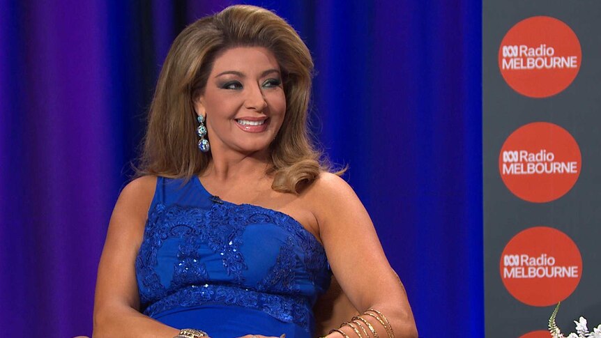 Real Housewives of Melbourne star Gina Liano at the International Women's Day debate.