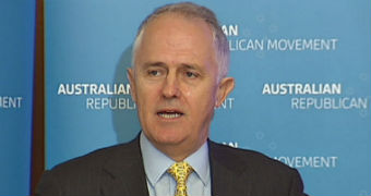 Malcolm Turnbull speaks at an ARM event in 2013.