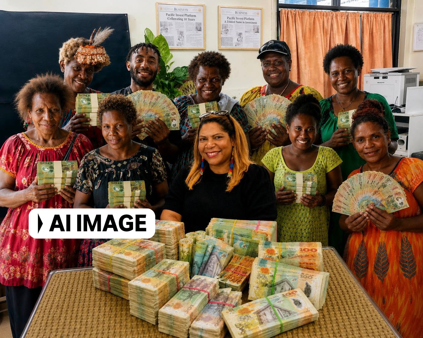 Fake photos of PNG celebrity being used in Facebook scams