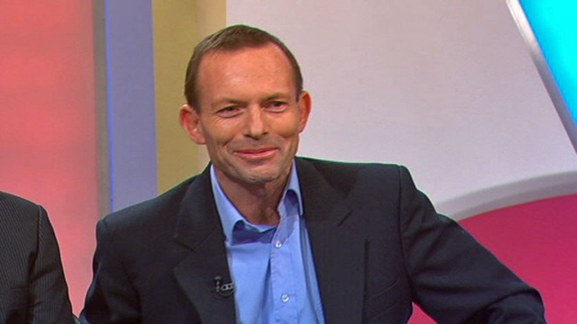 Tony Abbott appears on Hey Hey It's Saturday