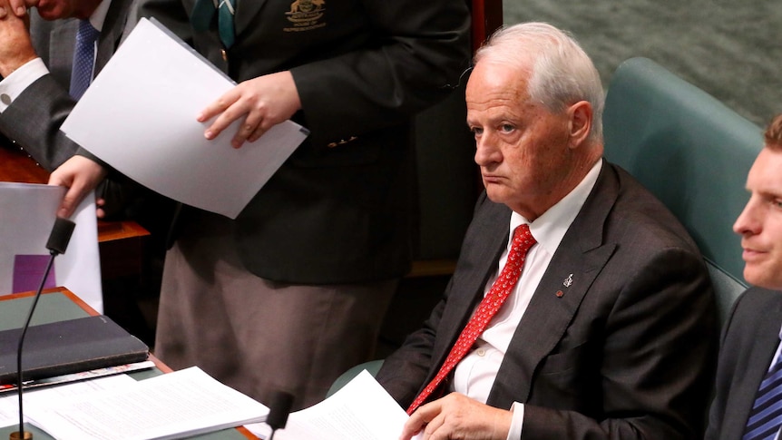 Philip Ruddock in parliament on February 8, 2016