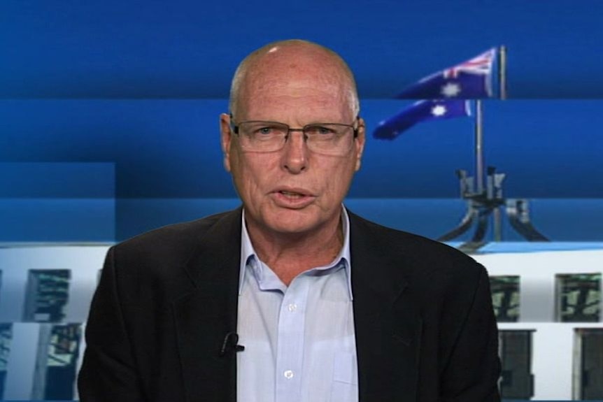 Jim Molan speaking to the ABC