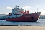 Research ship Akademik Treshnikov in Hobart