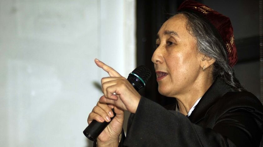 Former Uyghur businesswoman and political activist, Rebiya Kadeer