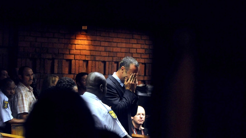Bail application ... Oscar Pistorius will argue against a premeditated murder charge.