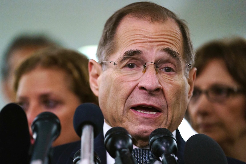 Jerry Nadler talks to media