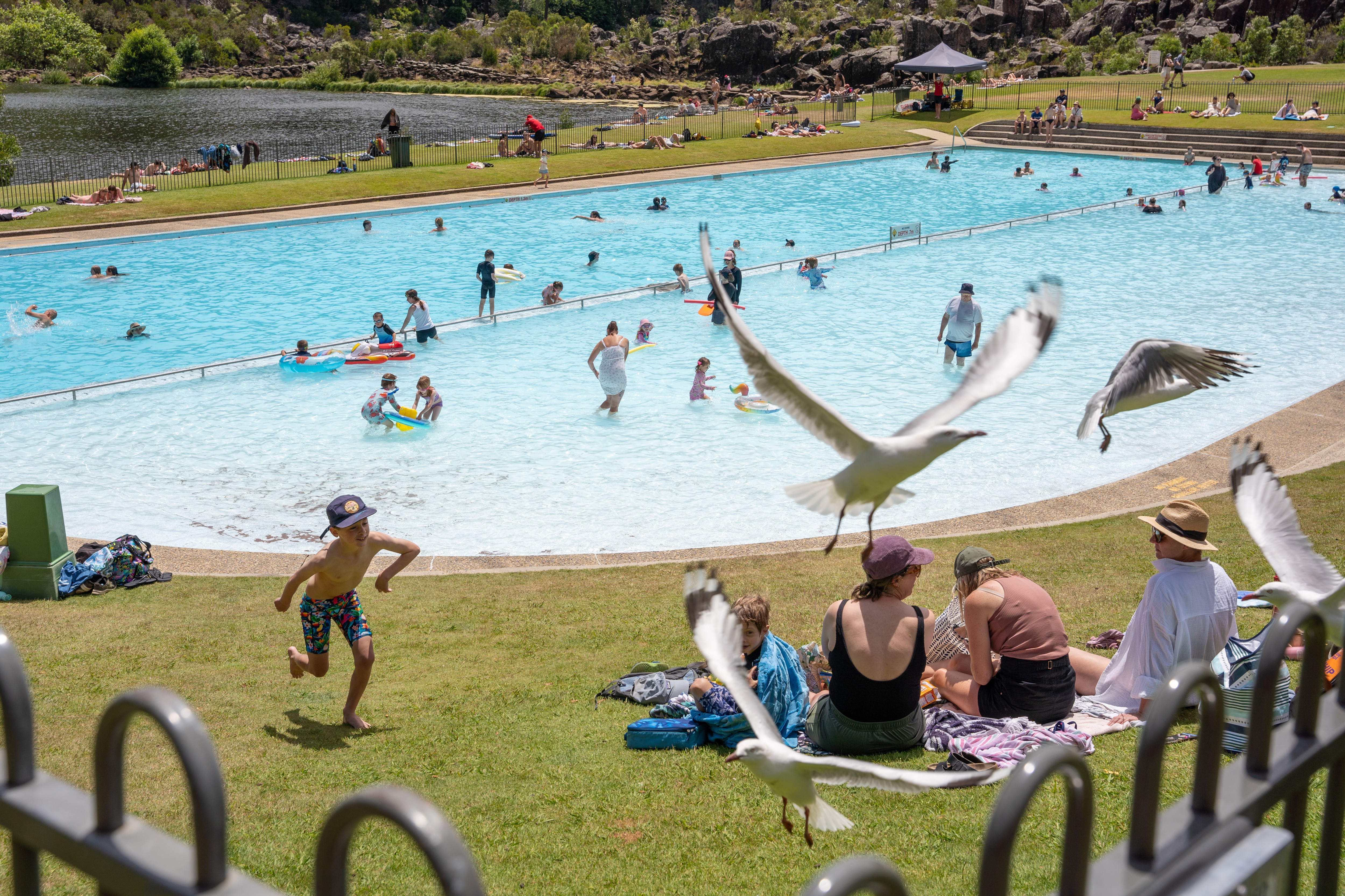 Mainlanders may scoff, but Tasmania is experiencing a severe heatwave