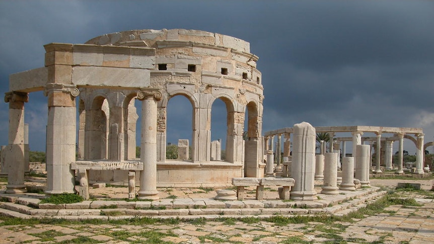 Archaeological site of Leptis Magna, Libya