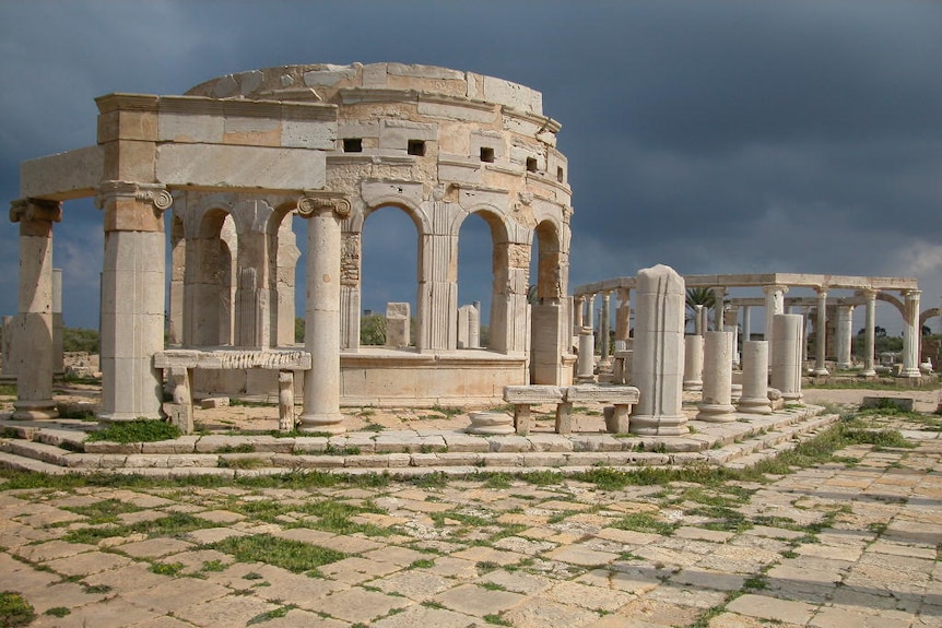 Archaeological site of Leptis Magna, Libya