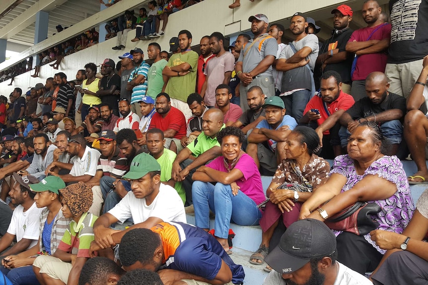 Students at University of PNG