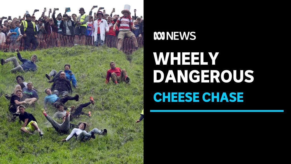 Australian man among winners of annual cheese-rolling race in England ...