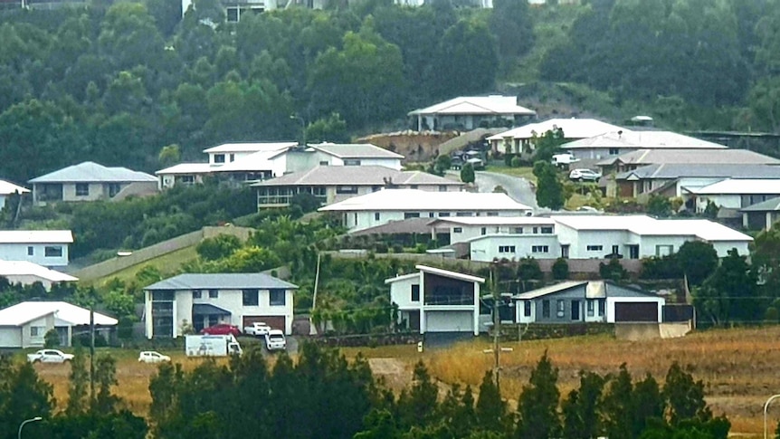 A housing estate in Coffs Harbour