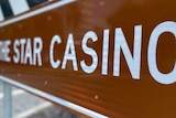 A sign pointing to the Star Casino on the Gold Coast.