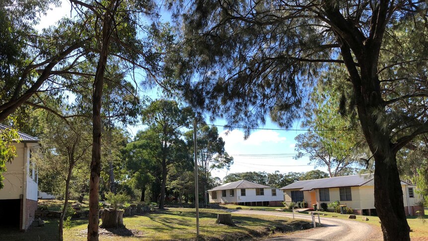 Heritage-listed cottages used to house Aboriginal children at Bomaderry, on the NSW South Coast.