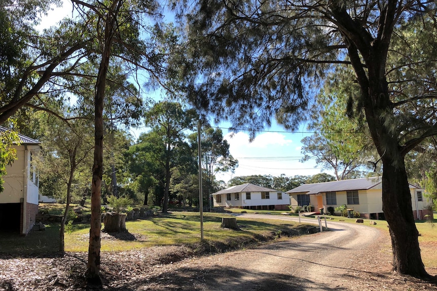 Heritage-listed cottages used to house Aboriginal children at Bomaderry, on the NSW South Coast.