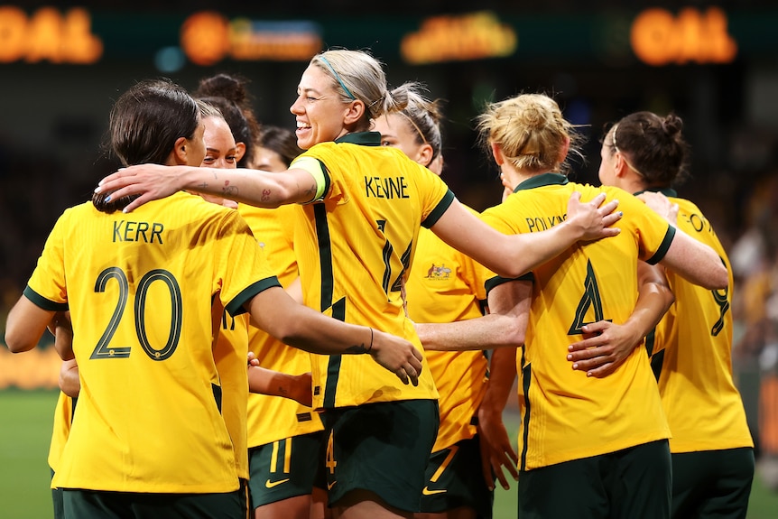 Australian women soccer players