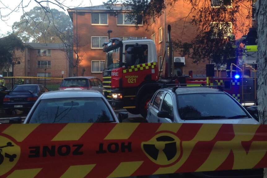 Fire fighters from more than 20 stations fought a blaze in Villawood.