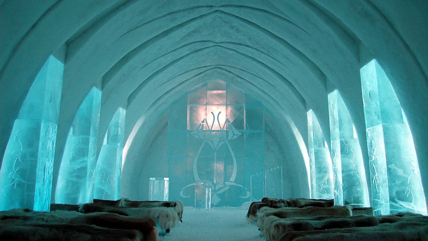 The Ice Hotel in Jukkasjärvi, Sweden