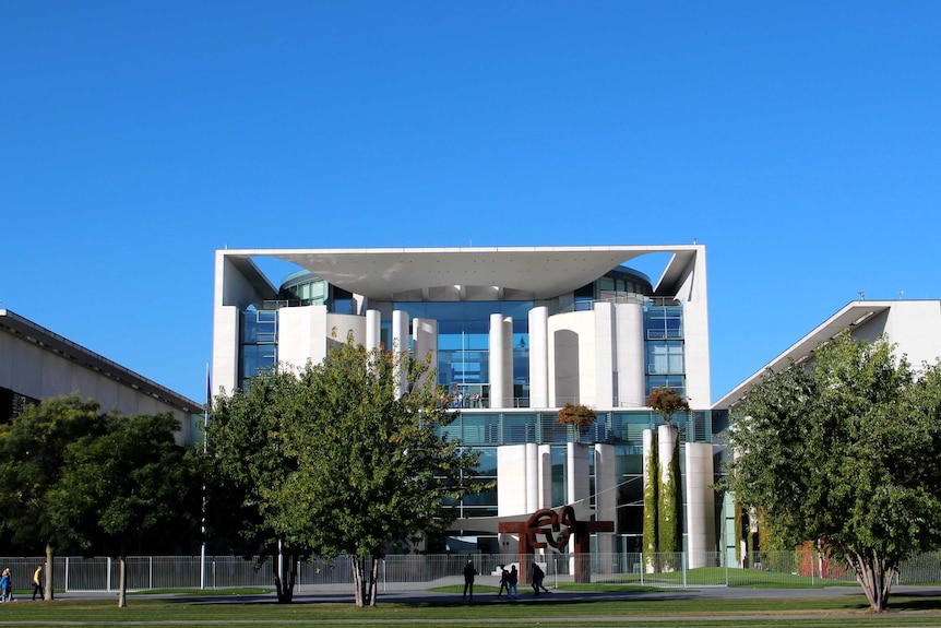 Angela Merkel's office – the chancellery in Berlin