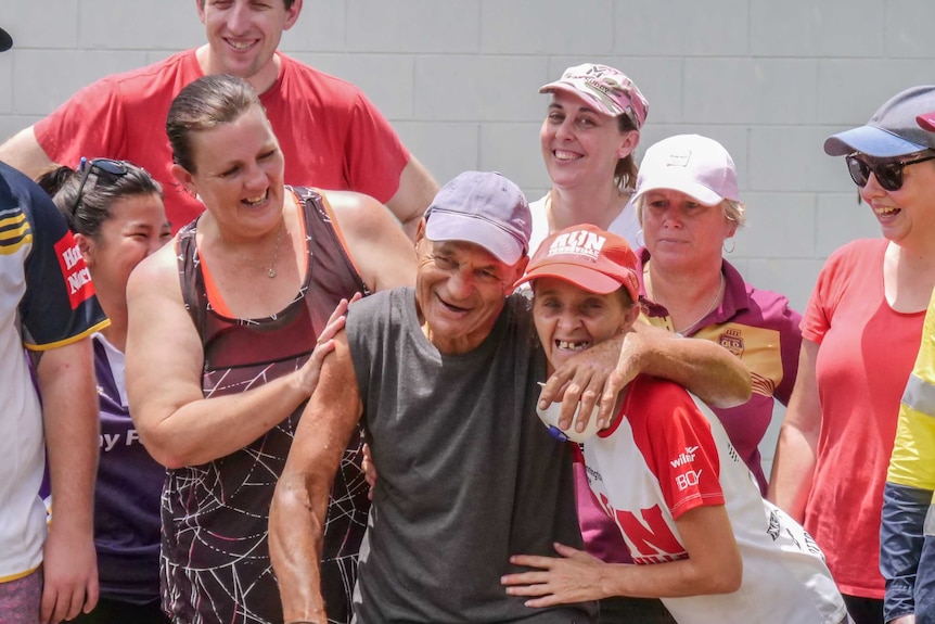 Volunteers help in Townsville flood clean-up