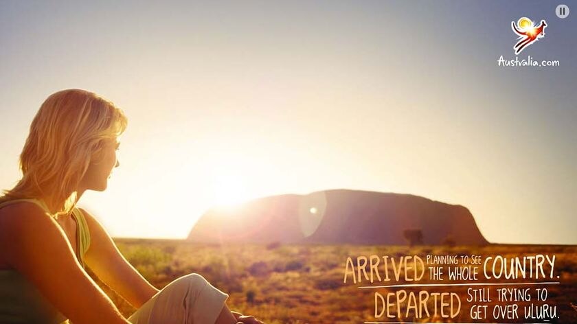 Image from the Tourism Australia campaign